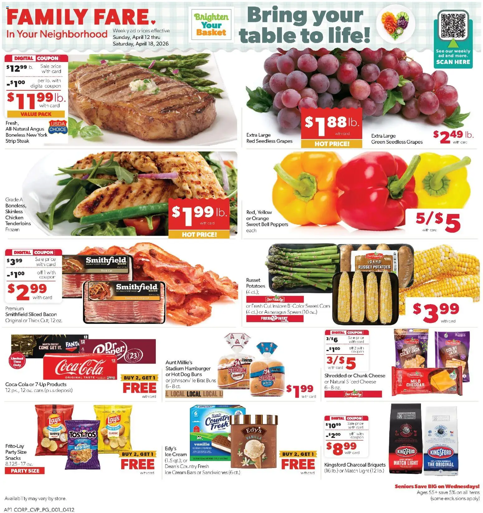 Ad Preview of Family Fare Family Fare Weekly Ad from 04/12/2026