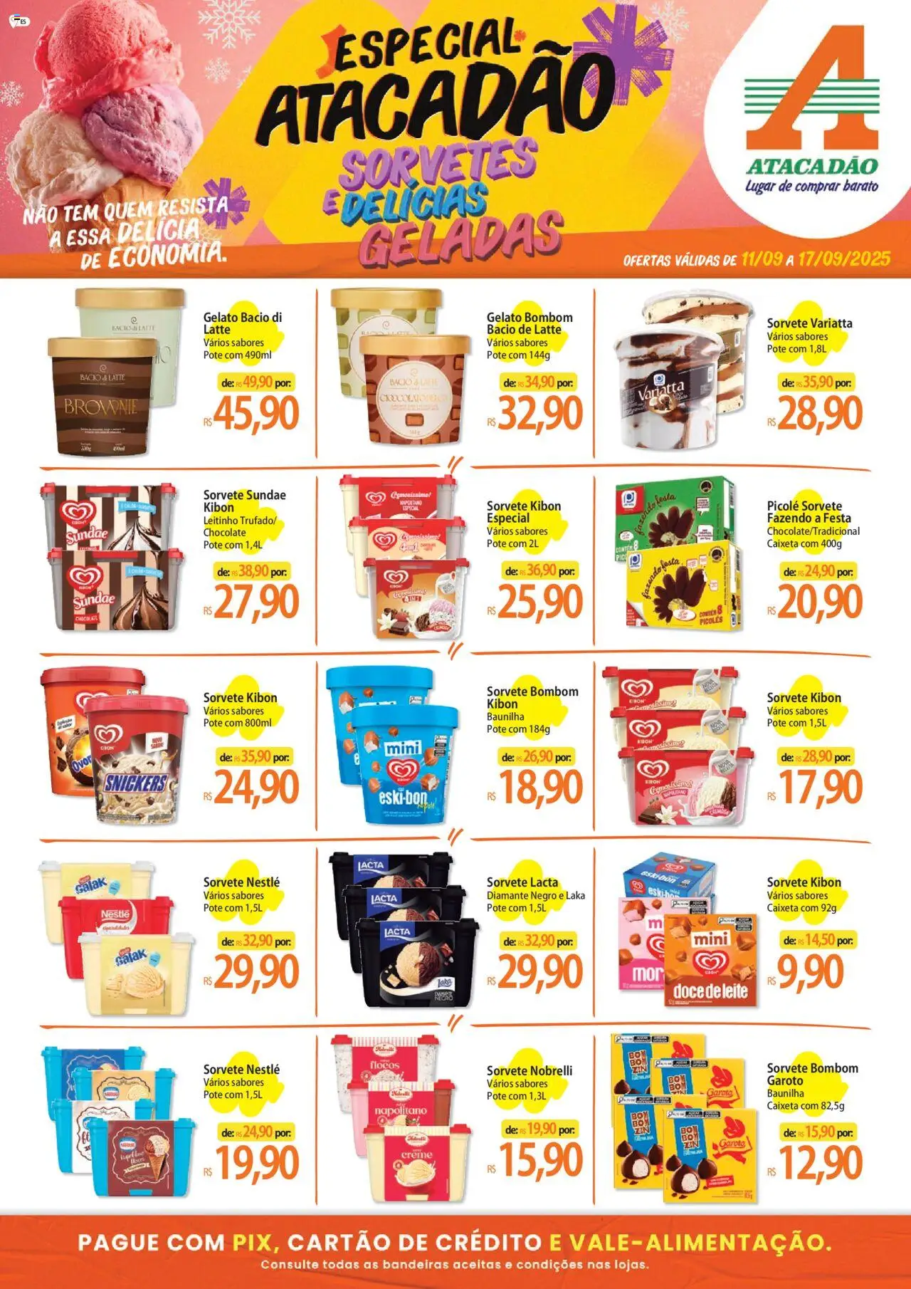 Atacadão folheto "Ofertas - ES" válido a partir de 11/09/2025 - número de página 1