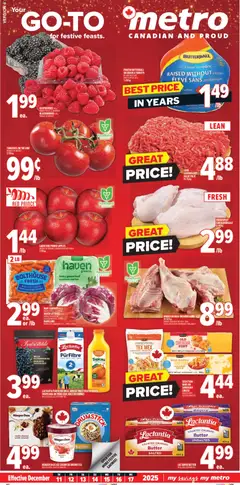 Preview of leaflet Repentigny from shop Metro is valid from Dec 11, 2025