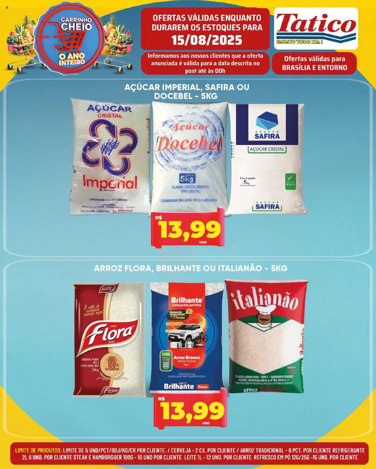 Tatico folheto "Ofertas do Dia" válido a partir de 15/08/2025 - número de página 1