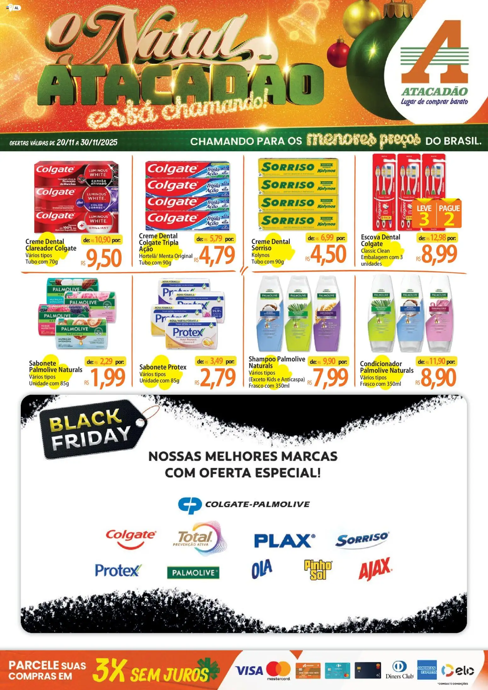 Pré-Visualização do folheto "Ofertas - AL" da loja Atacadão válido a partir de 20/11/2025