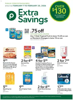 Ad Preview of Publix Extra Savings from 02/07/2026