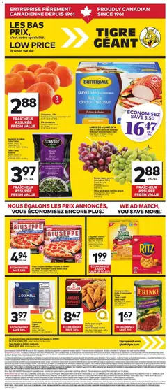 Un aperçu du dépliant Weekly Flyer du magasin Giant Tiger est valide à partir 18 mars 2026