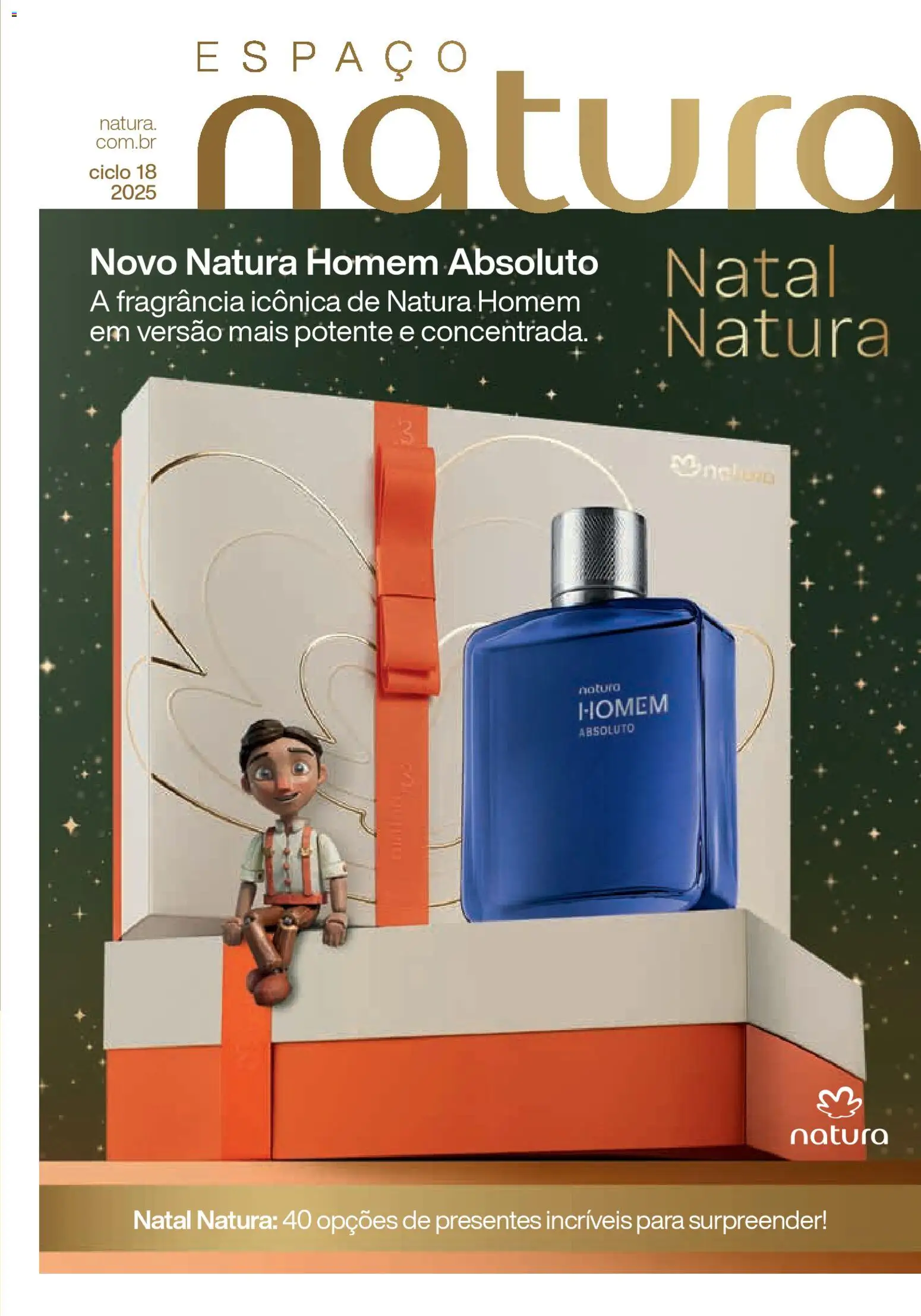 Pré-Visualização do folheto "Ciclo 18/2025" da loja Natura válido a partir de 30/10/2025