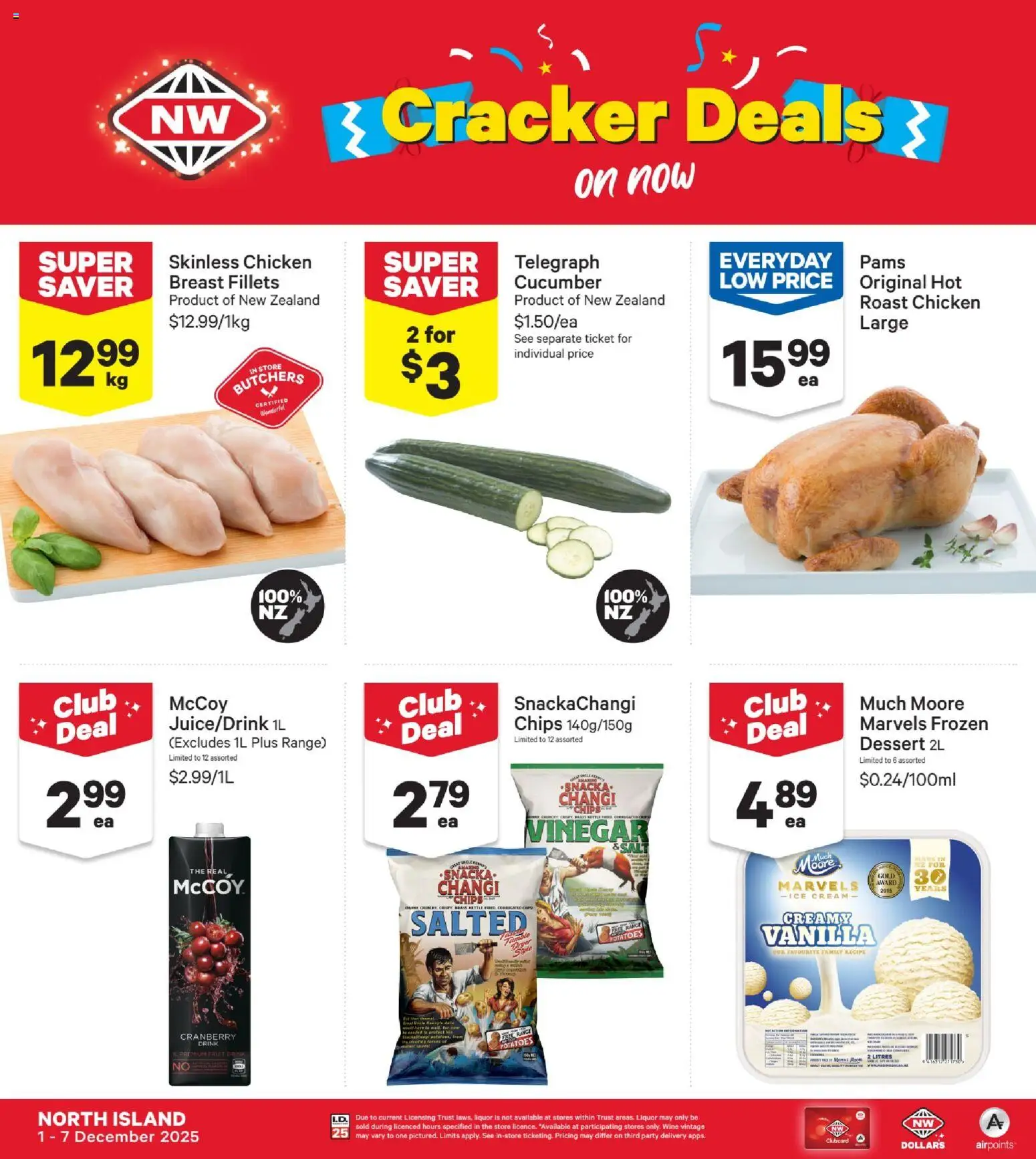 Preview of catalogue Catalogue from shop New World valid 1 Dec 2025