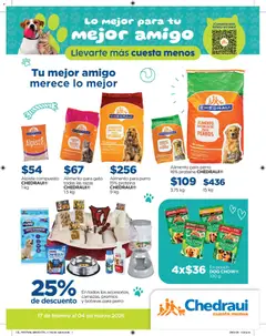Vista previa las ofertas de la tienda Chedraui - Folleto Lo mejor para tu mejor amigo desde el 17/02/2026 