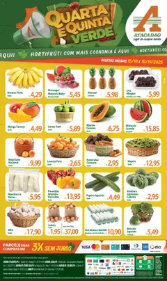 Pré-Visualização do folheto "Ofertas - PR" da loja Atacadão válido a partir de 15/10/2025