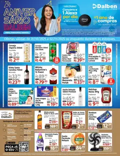 Pré-Visualização do folheto "Ofertas da semana" da loja Supermercado Dalben válido a partir de 31/10/2025 | Página: 1