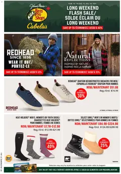 Preview of leaflet Flash Sale from shop Cabelas is valid from Feb 13, 2026