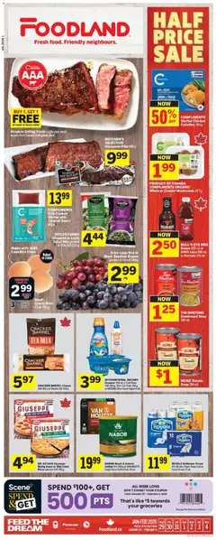 Un aperçu du dépliant Weekly Flyer - NS du magasin Foodland est valide à partir 29 janv. 2026