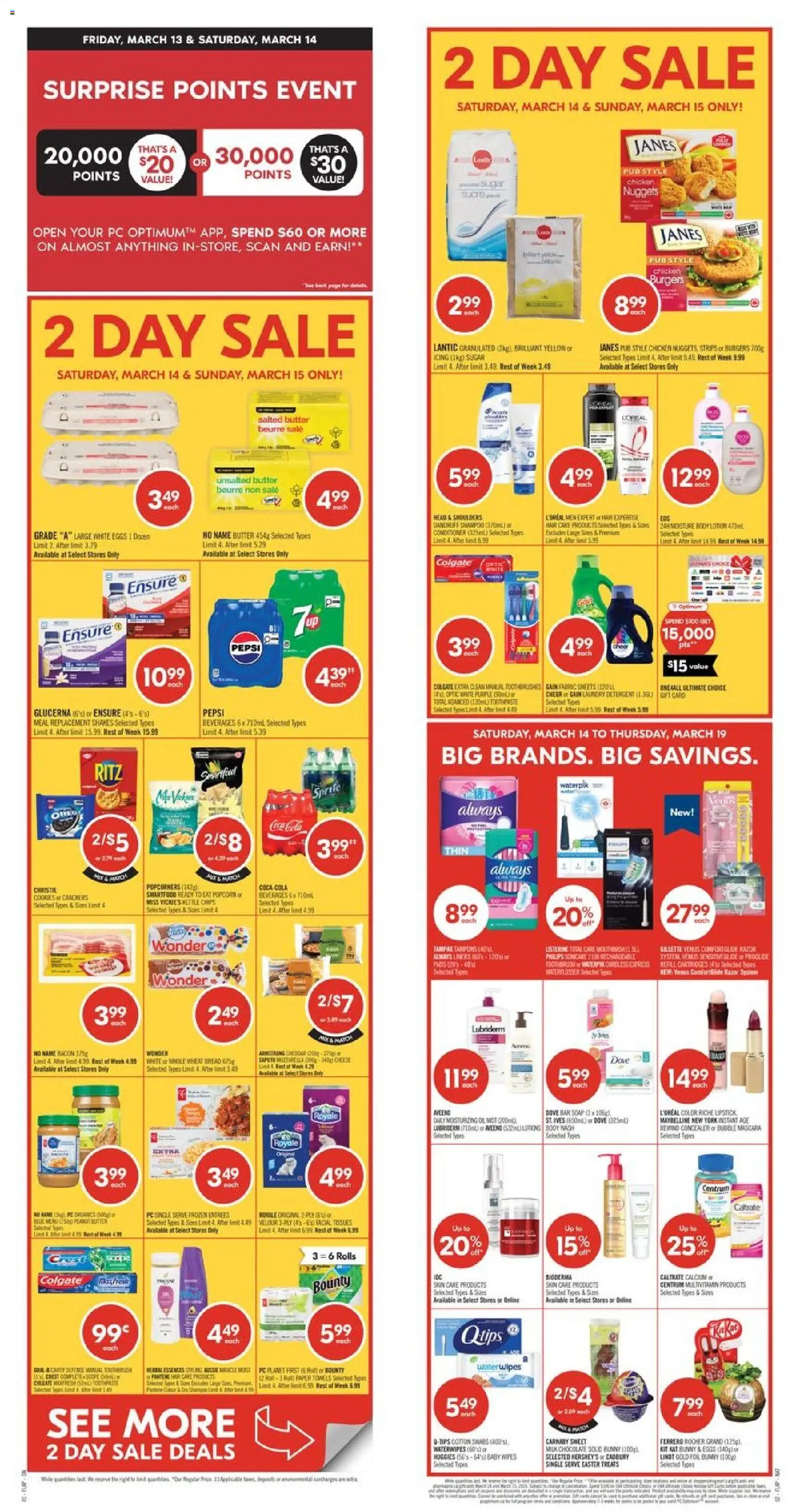 Preview of leaflet Shoppers weekly flyer / circulaire from shop Shoppers is valid from Mar 13, 2026