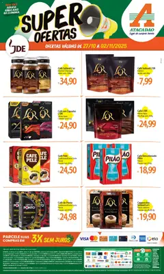 Pré-Visualização do folheto "Ofertas - RS" da loja Atacadão válido a partir de 27/10/2025