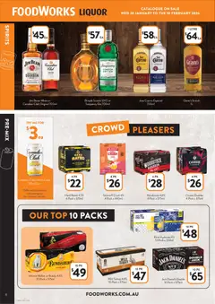 Preview of catalogue Liquor VIC from shop Foodworks valid 28/01/2026