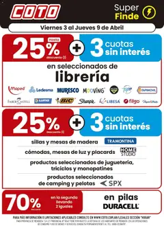 Vista previa del folleto de la tienda Coto válido desde el 03/04/2026 