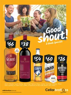 Preview of catalogue Catalogue from shop Cellarbrations valid 03/11/2025