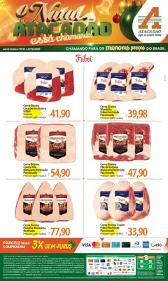 Pré-Visualização do folheto "Ofertas - PR" da loja Atacadão válido a partir de 18/12/2025