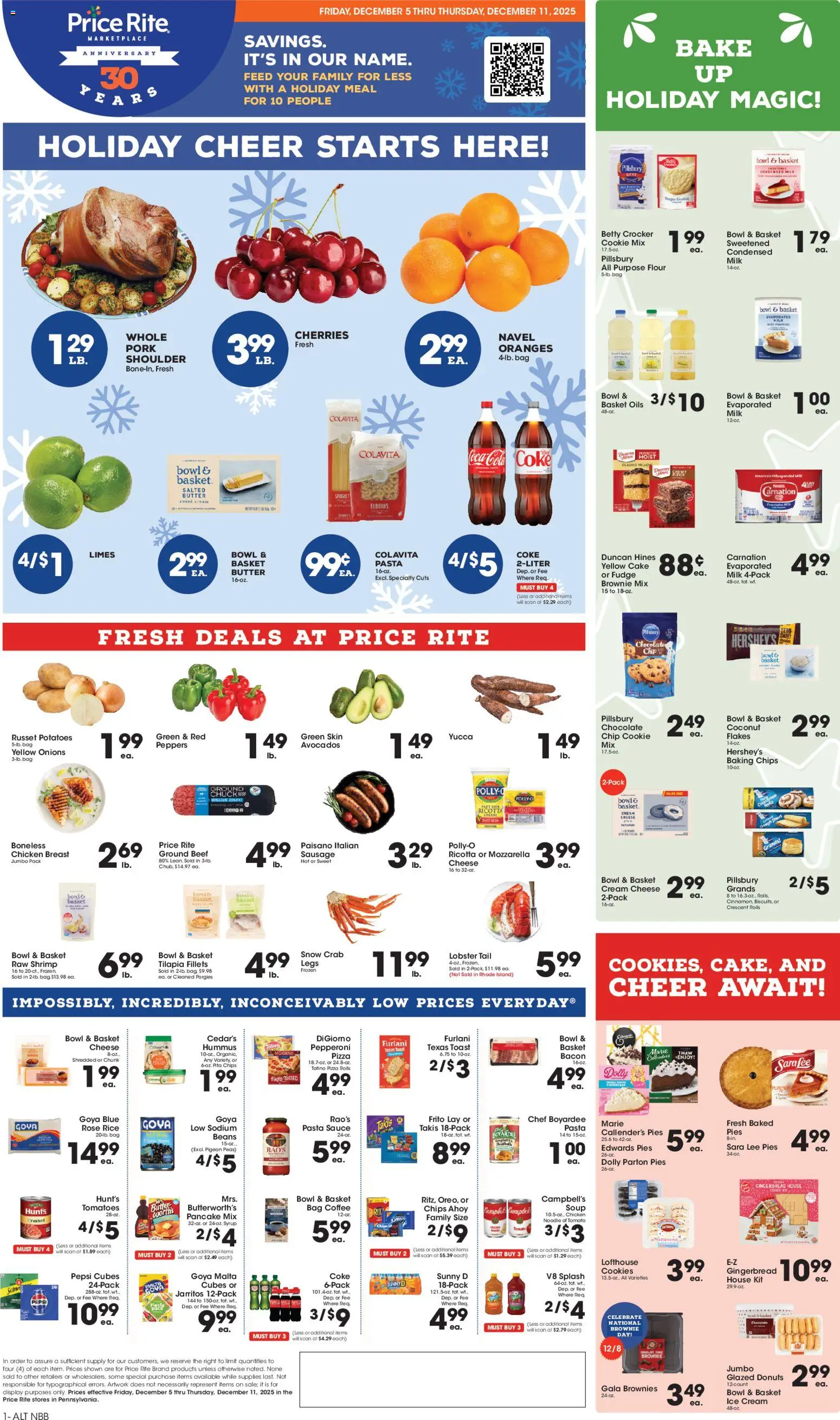 Ad Preview of Price Rite Weekly Ad from 12/05/2025