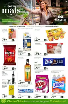 Pré-Visualização do folheto "Ofertas do Dia" da loja Master válido a partir de 30/10/2025