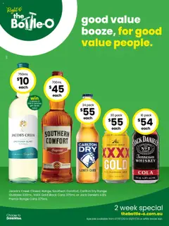Preview of catalogue Catalogue from shop The Bottle-O valid 07/07/2025