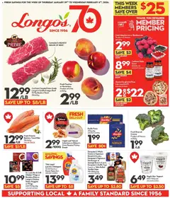 Preview of leaflet Weekly flyer / circulaire from shop Longo's is valid from Jan 29, 2026
