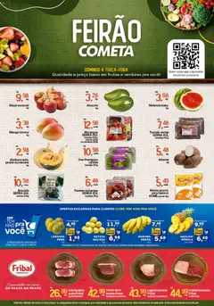 Pré-Visualização do folheto "Cometa Supermercados ofertas Feirão" da loja Cometa Supermercados válido a partir de 05/04/2026