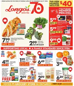 Preview of leaflet Longo's weekly flyer / circulaire from shop Longo's is valid from Apr 30, 2026