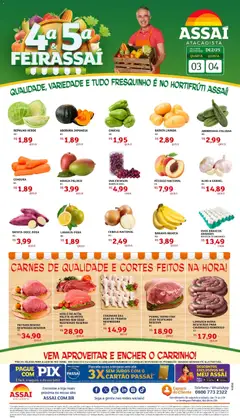Pré-Visualização do folheto "Encarte - GO" da loja Assaí Atacadista válido a partir de 03/12/2025