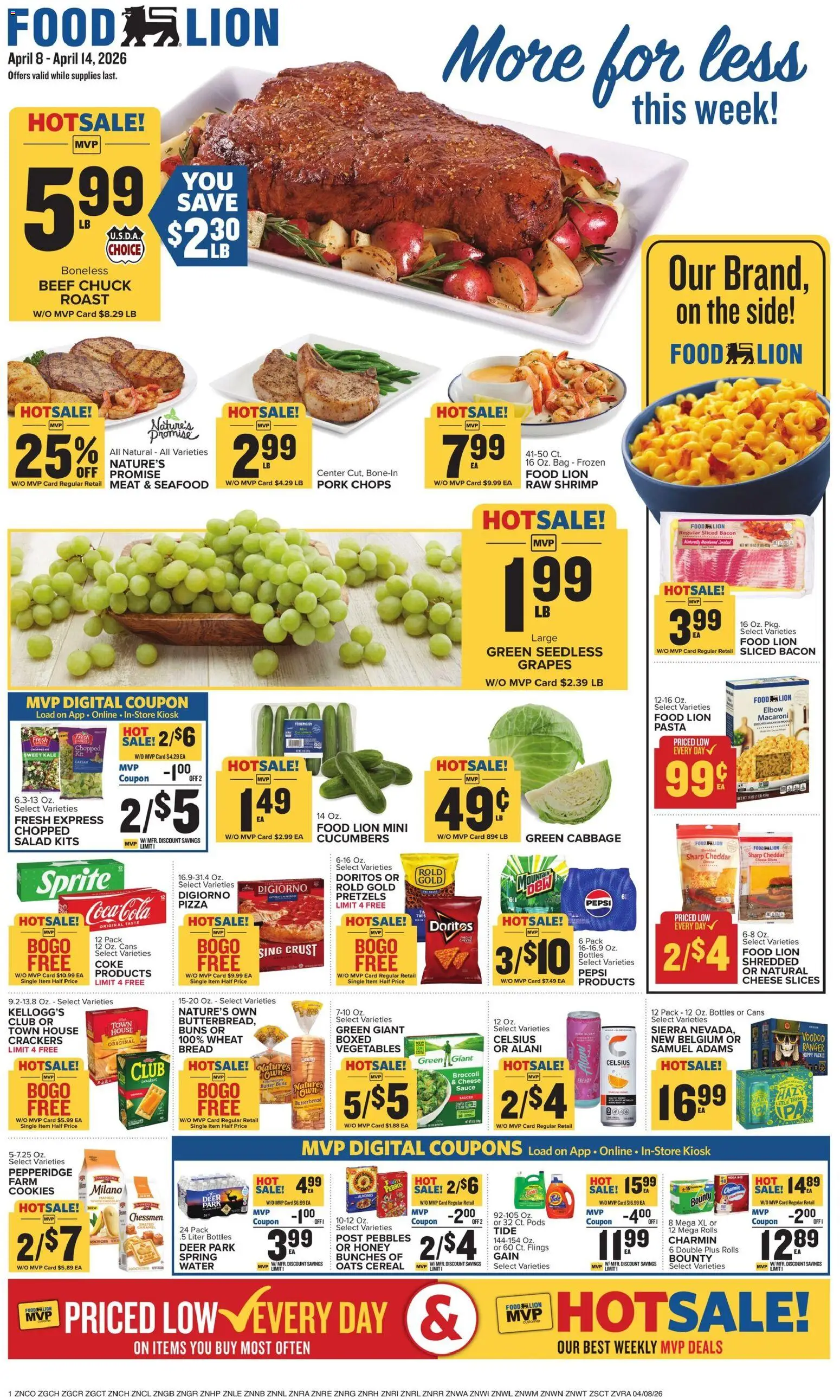 Ad Preview of Food Lion Food Lion Weekly Ad from 04/08/2026