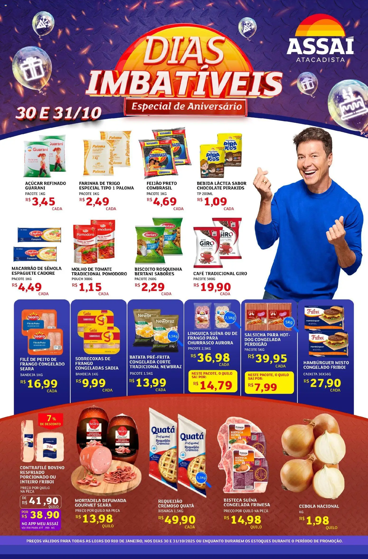 Pré-Visualização do folheto "Encarte - RJ" da loja Assaí Atacadista válido a partir de 30/10/2025