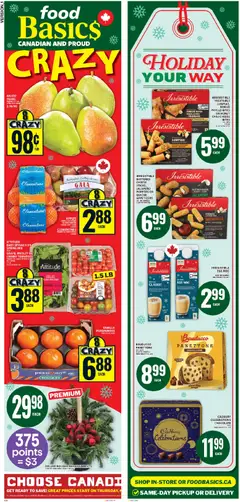 Un aperçu du dépliant Weekly flyer / circulaire du magasin Food Basics est valide à partir 27 nov. 2025 | Page: 2