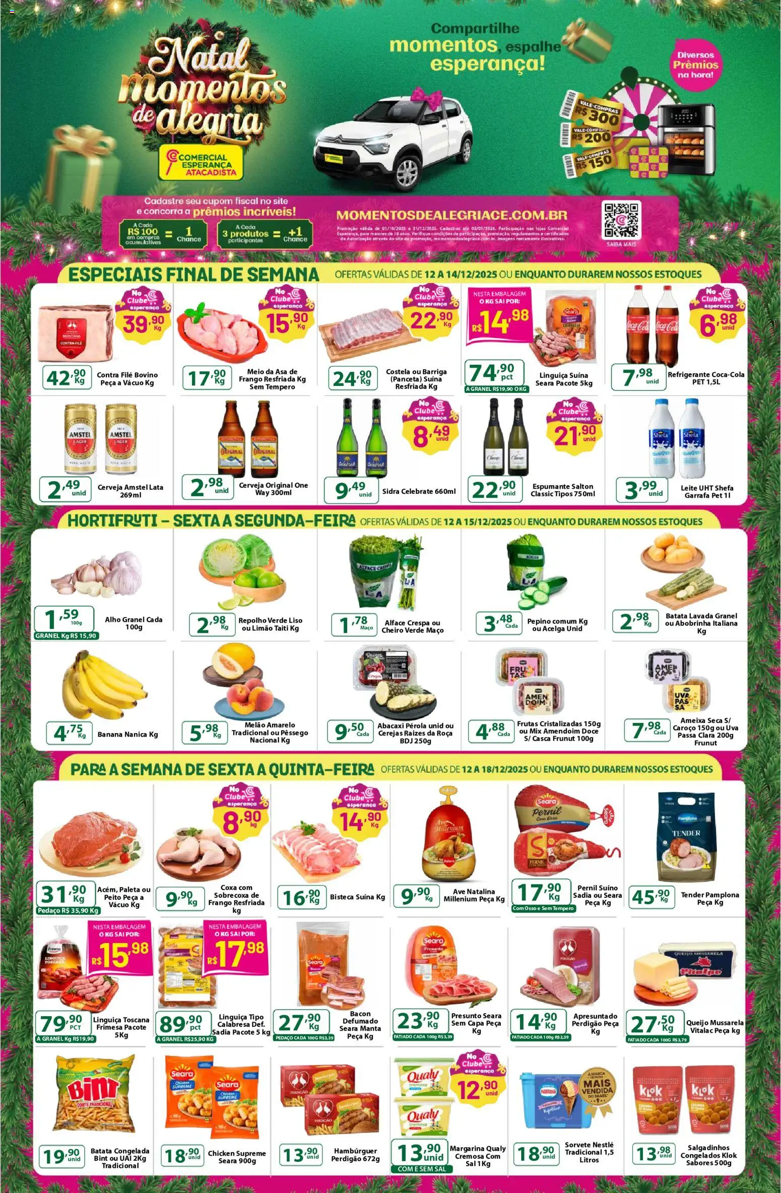 Pré-Visualização do folheto "Ofertas da semana" da loja Comercial Esperança válido a partir de 12/12/2025