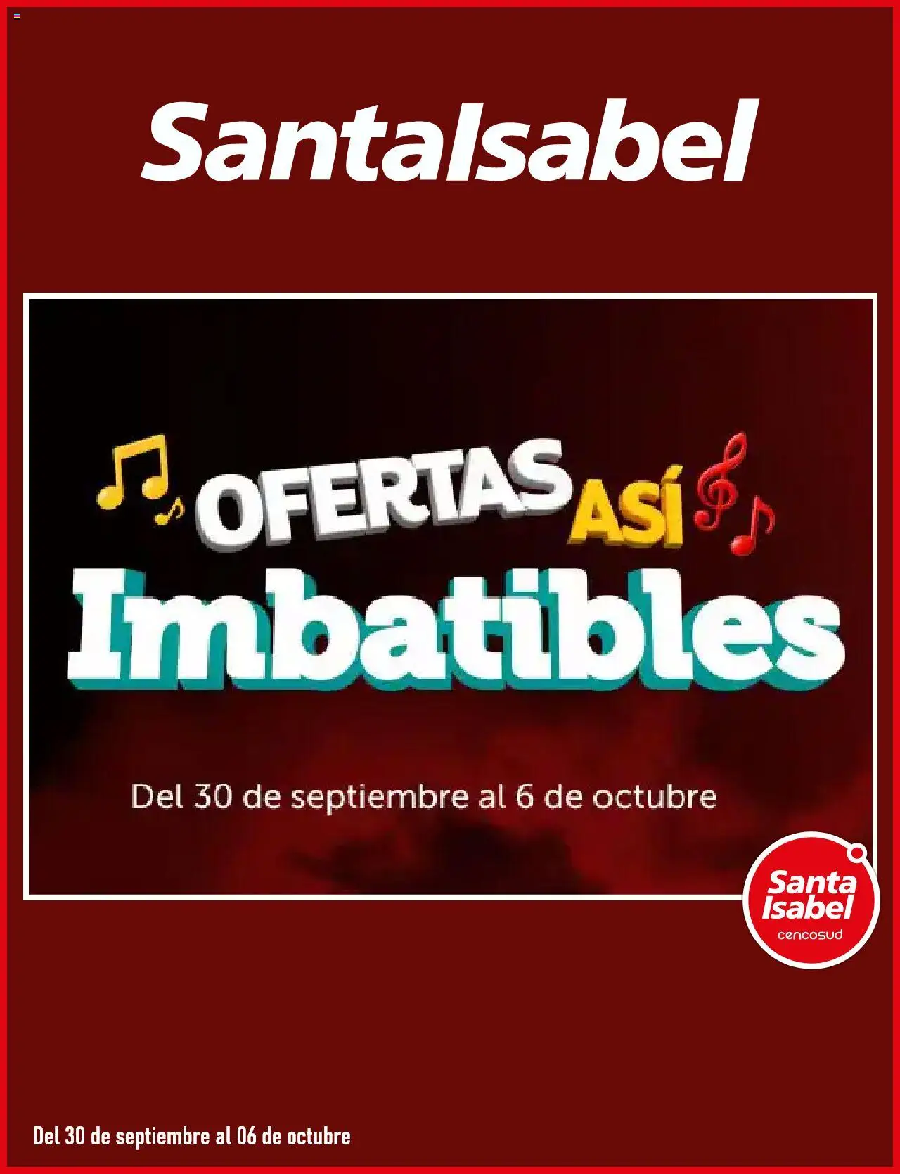 Santa Isabel Ofertas > válido desde 29.09.2025 > número de página 1
