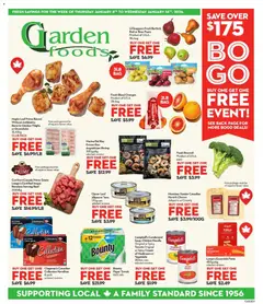 Preview of leaflet Garden Foods from shop Longo's is valid from Jan 08, 2026