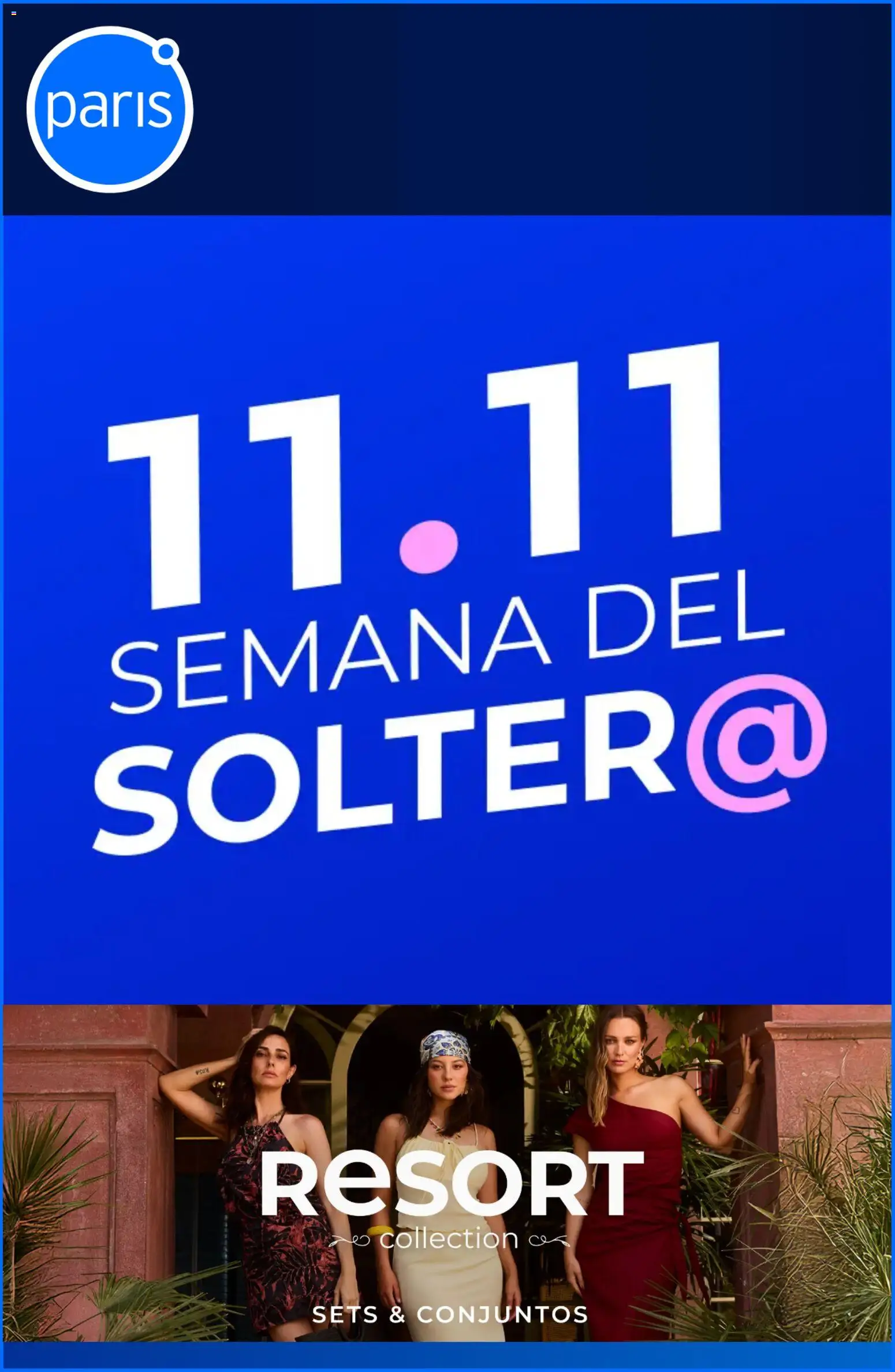 Folleto de la tienda Paris válido desde el 05.11.2025 