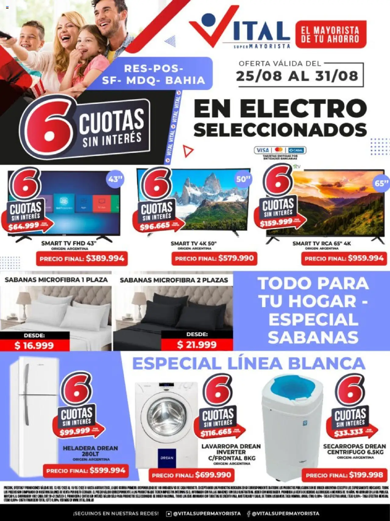 Vital Ofertas nonfood - Bahía Blanca del 25/08/2025 >> Catálogo