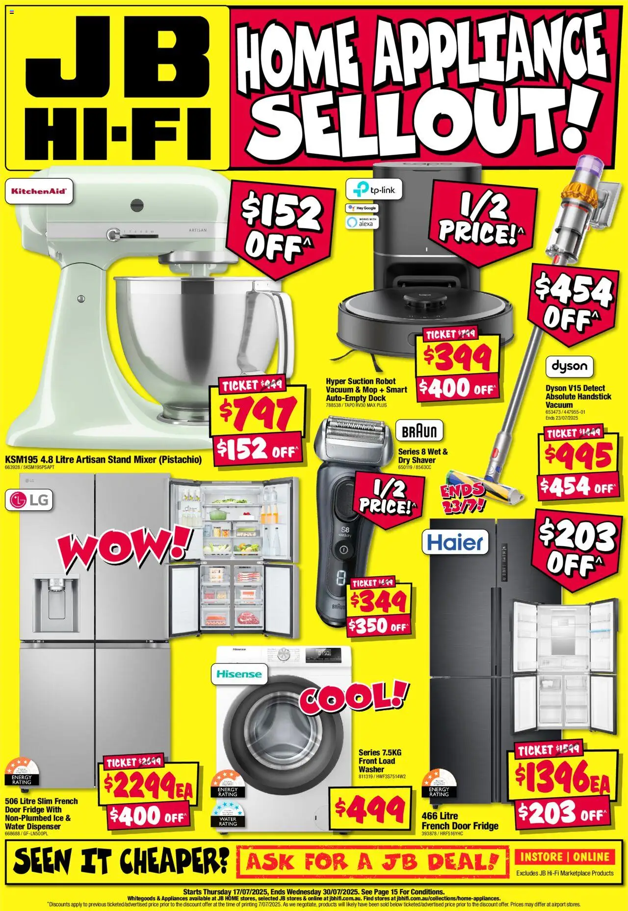 JB Hi-Fi catalogue valid from 17/07/2025 - page 1