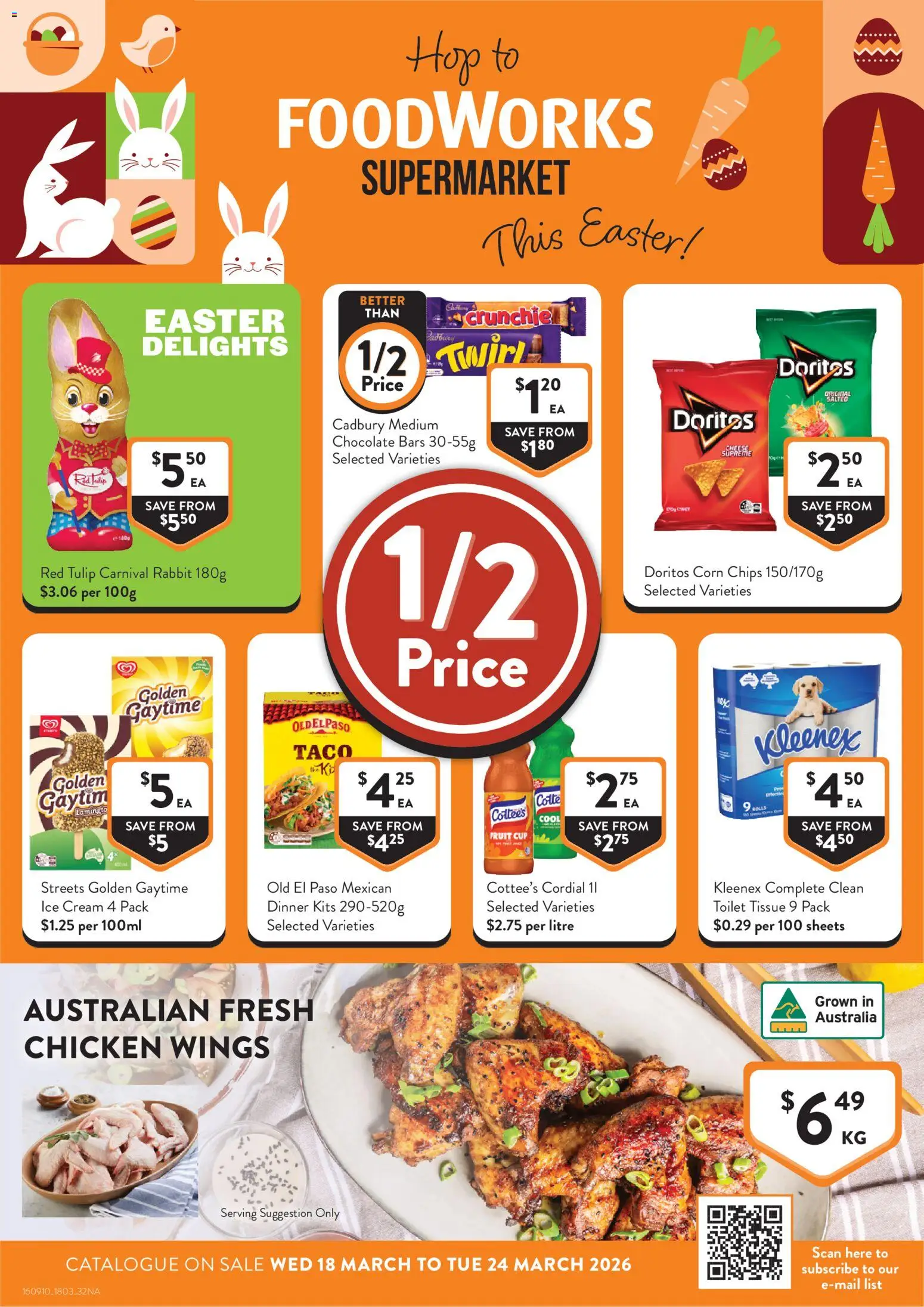 Preview of catalogue Foodworks catalogue NSW from shop Foodworks valid 18/03/2026