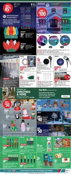 Preview of leaflet Weekly Flyer from shop Canadian Tire is valid from Nov 20, 2025 | Page: 3