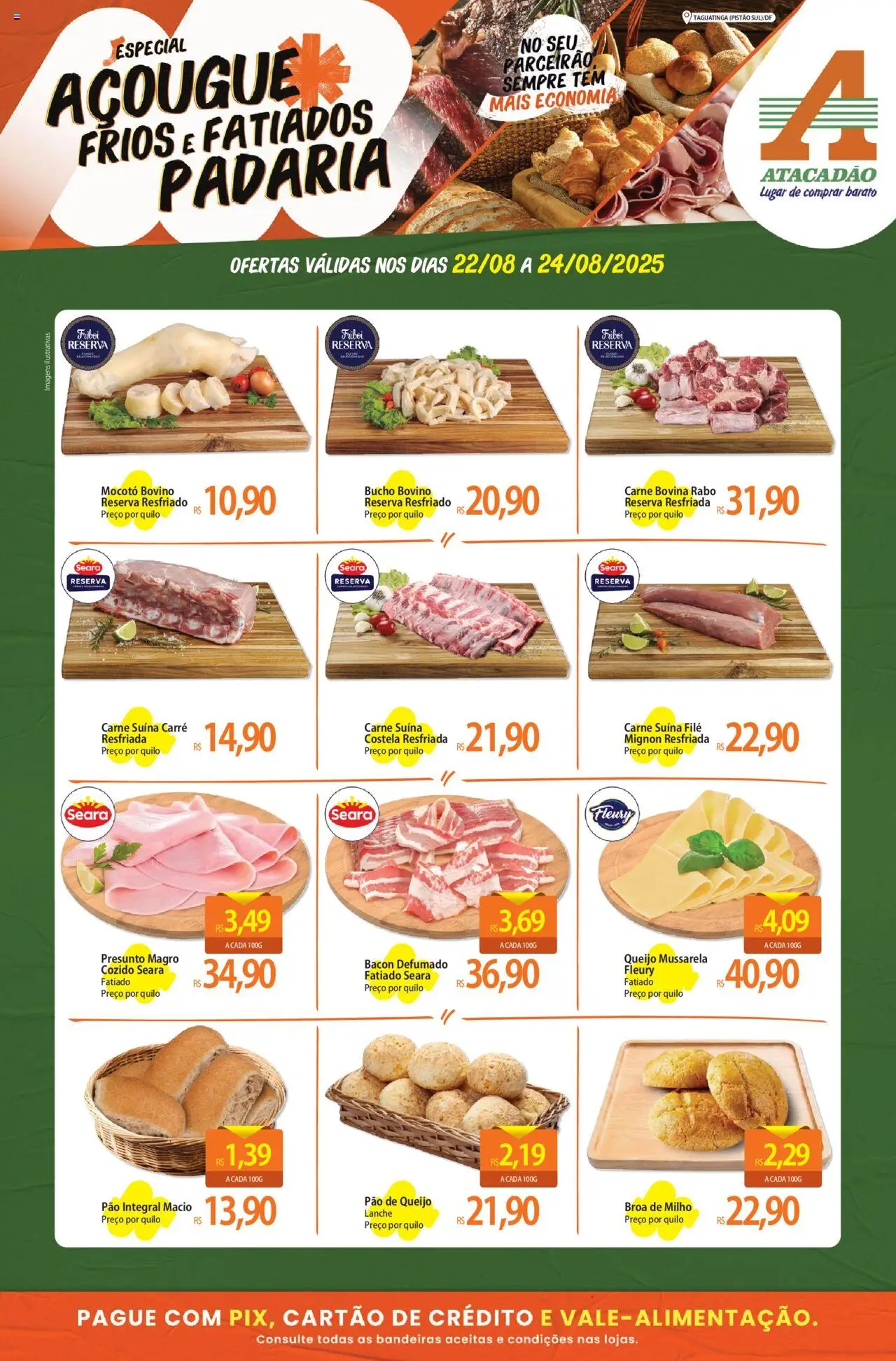 Atacadão folheto "Ofertas - DF" válido a partir de 22/08/2025 - número de página 1