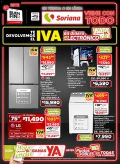 Vista previa las ofertas de la tienda Soriana - Buen Fin desde el 13/11/2025 