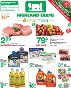 Preview of leaflet Weekly flyer / circulaire from shop Highland Farms is valid from Nov 13, 2025