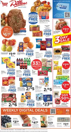 Ad Preview of Dillons Weekly Ad from 12/03/2025 | Page: 1