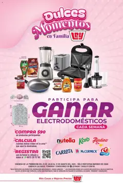 Vista previa las ofertas de la tienda Casa Ley - Folleto Dulces Momentos desde el 01/07/2025 