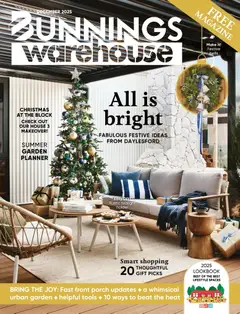 Preview of catalogue Bunnings Catalogue December from shop Bunnings Warehouse valid 01/12/2025