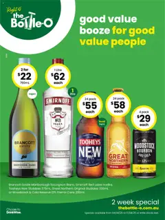 Preview of catalogue Catalogue from shop The Bottle-O valid 04/08/2025