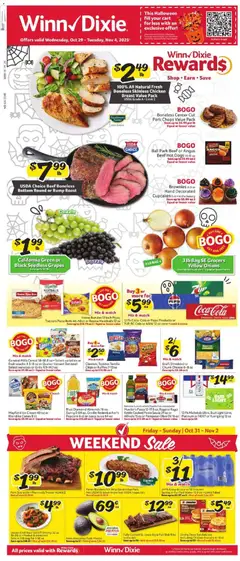 Ad Preview of Winn Dixie Weekly Circular - GA from 10/29/2025