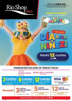 Vista previa del folleto de la tienda Río Shop Deco válido desde el 01/08/2025 