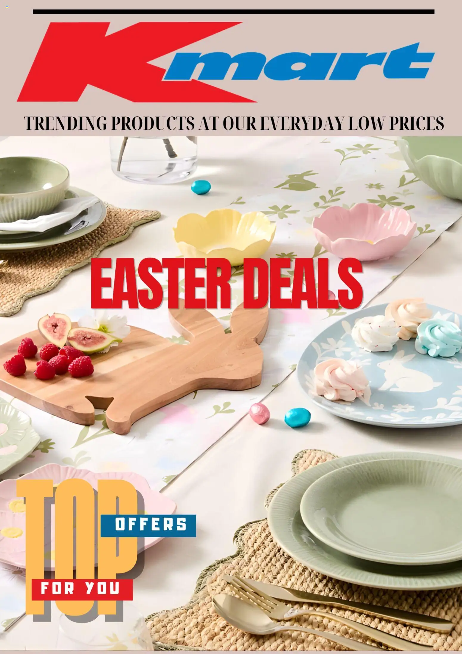 Preview of catalogue Kmart catalogue from shop Kmart valid 30 Mar 2026