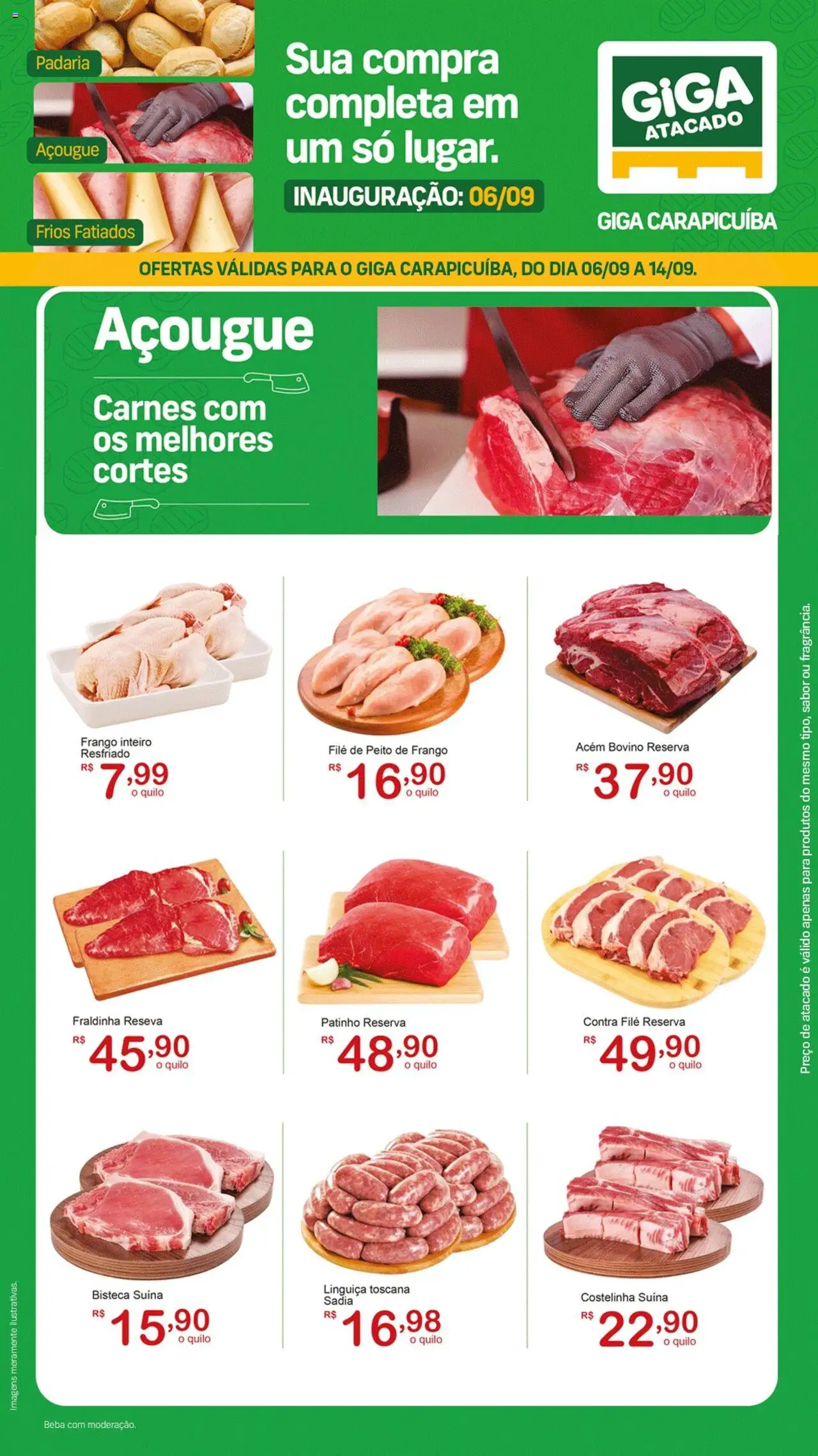 GIGA Atacado folheto "Ofertas do Açougue" válido a partir de 06/09/2025 - número de página 1