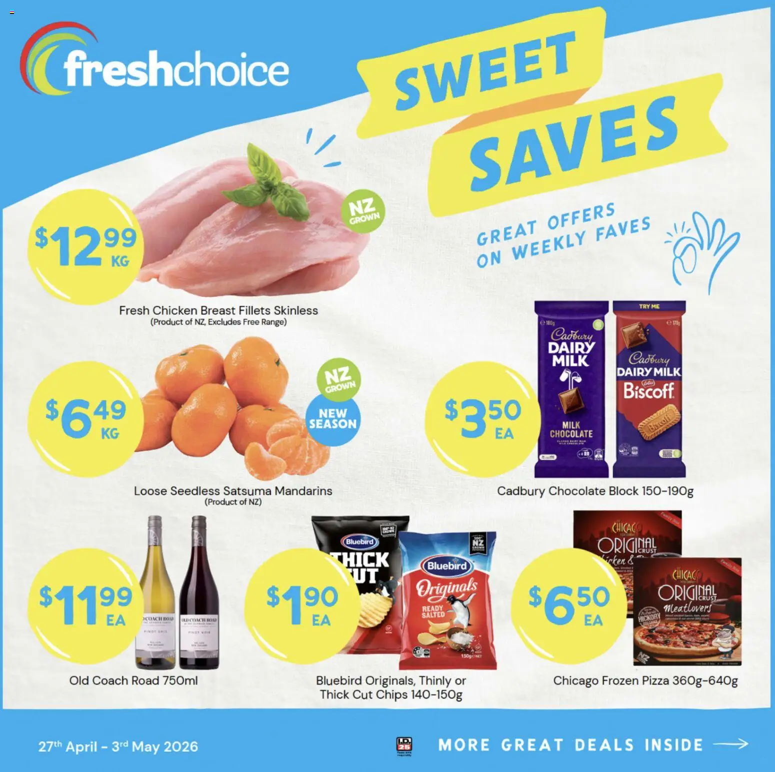 Preview of catalogue FreshChoice catalogue from shop FreshChoice valid 27 Apr 2026